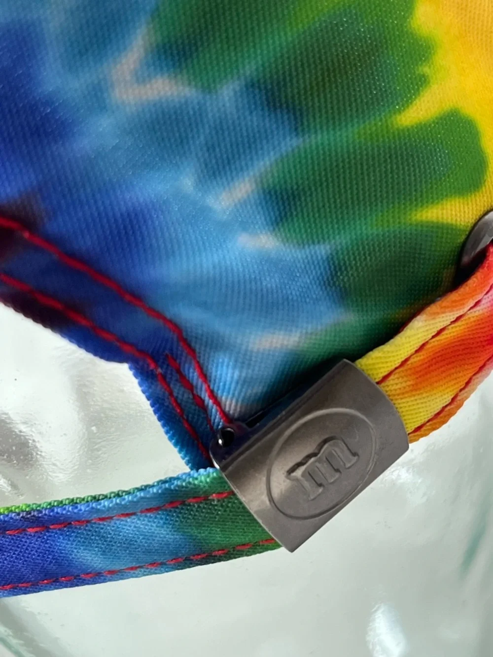 M&M'S Tie-Dye Cap with White Embroidered